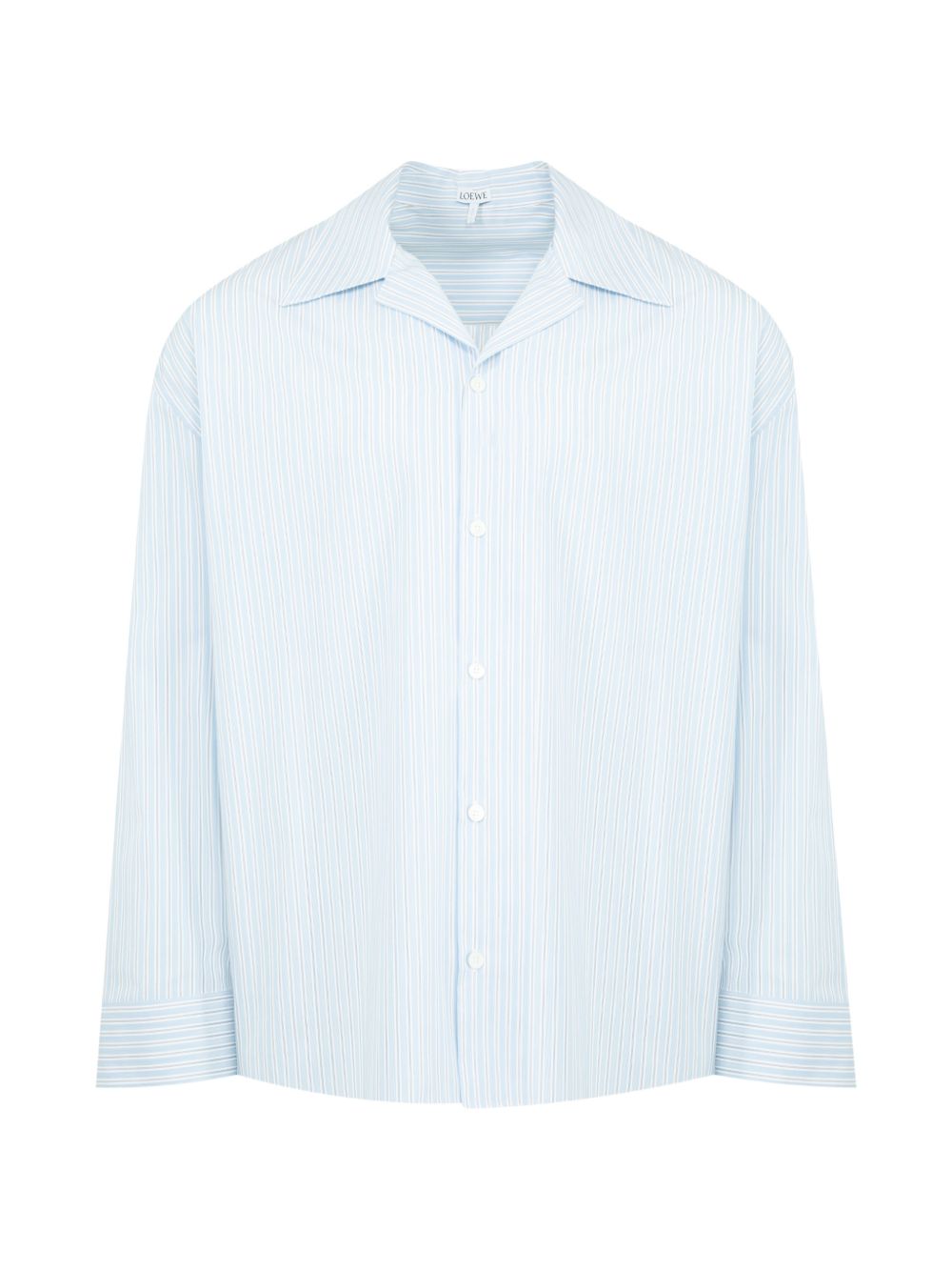 Loewe Men Striped Cotton Shirt LOEWE