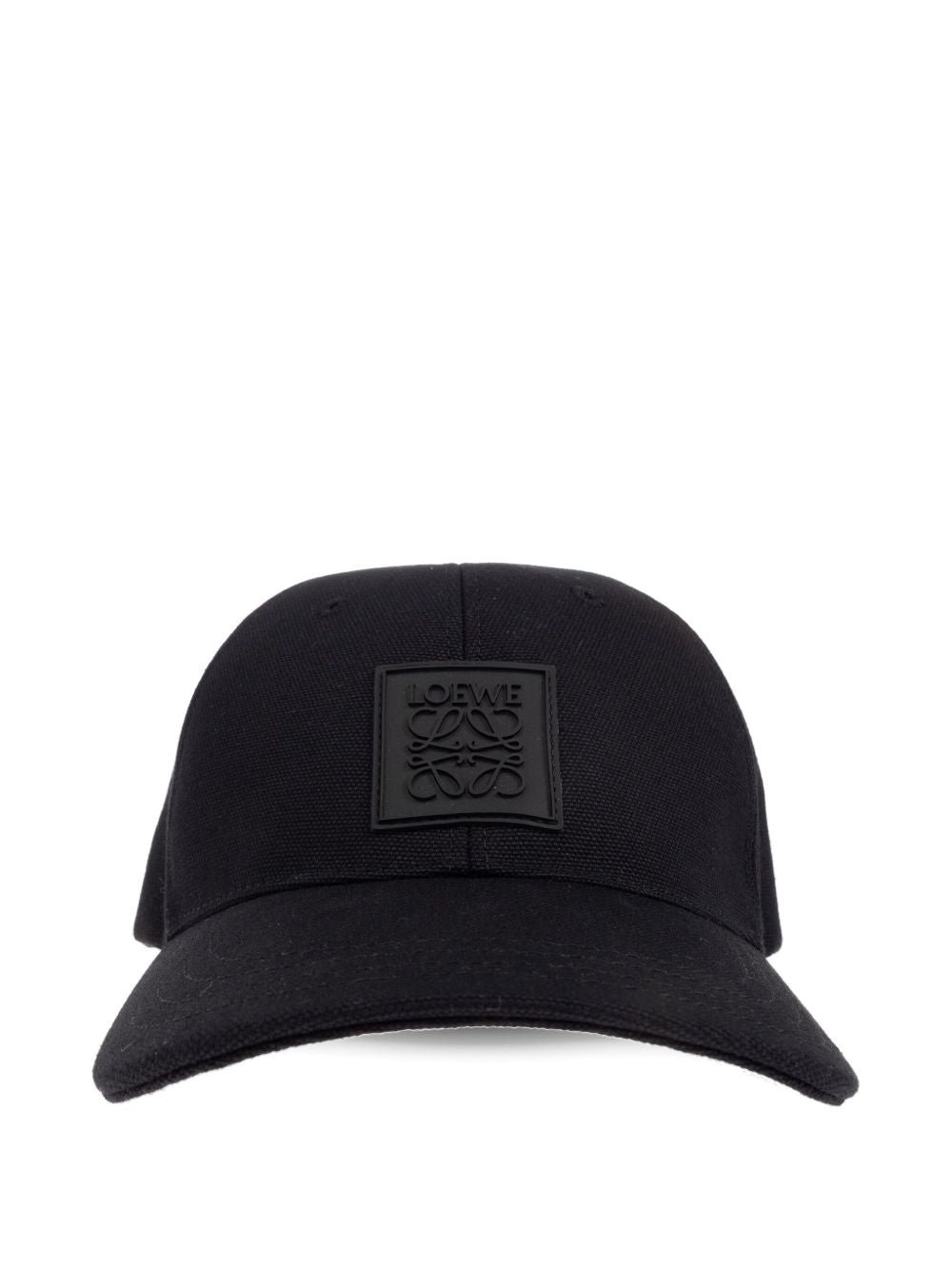 Loewe Men Logo Cotton Baseball Cap