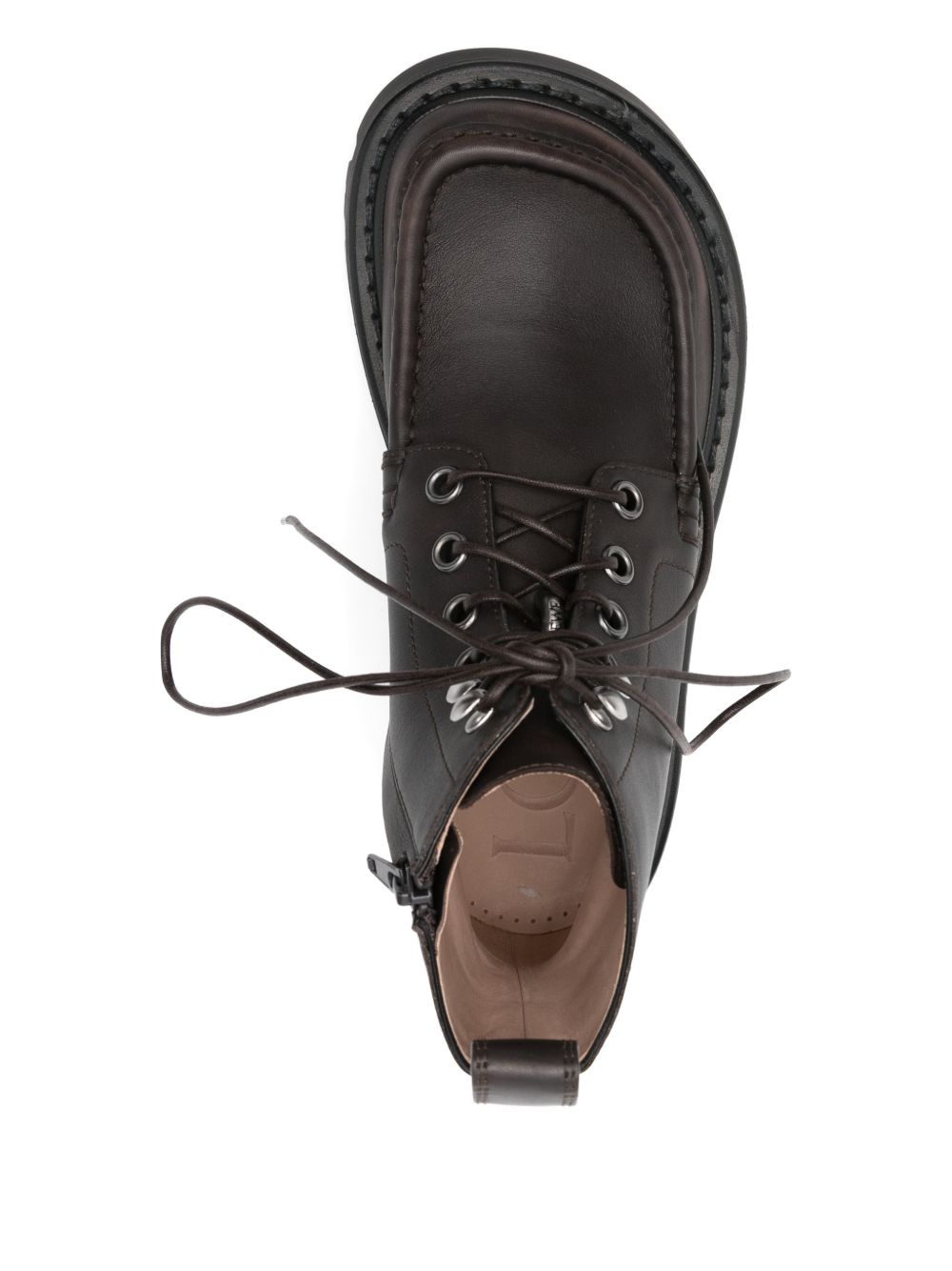 Loewe Women Sierra Leather Lace-Up Boots LOEWE