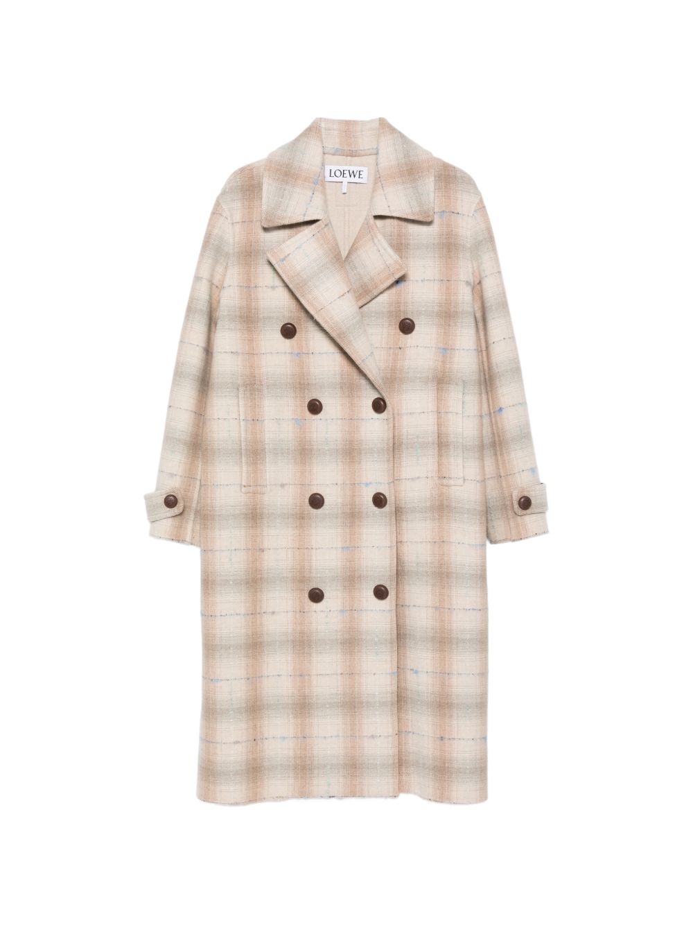 Loewe Women Wool And Cashmere Double-Breasted Coat LOEWE