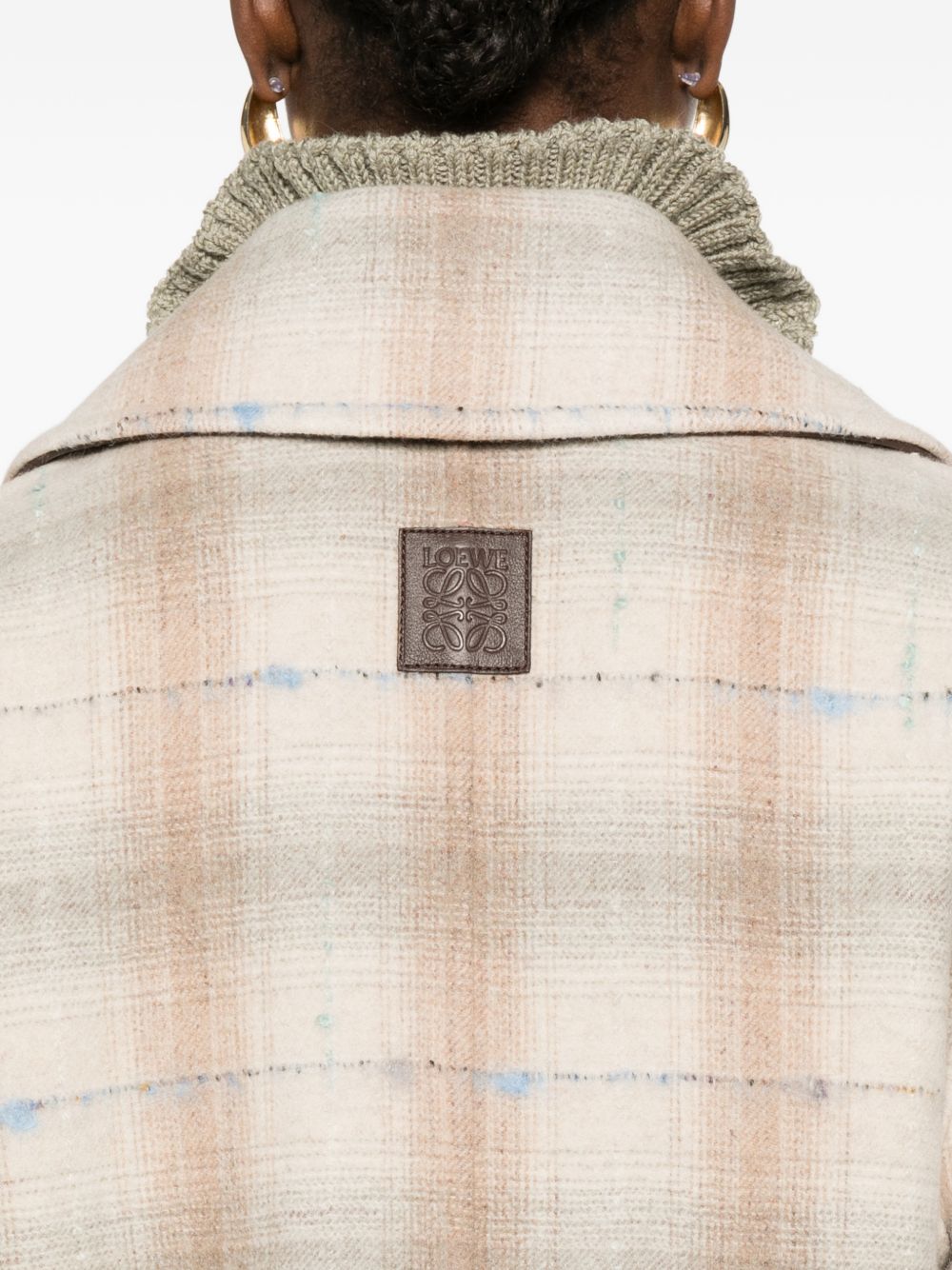 Loewe Women Wool And Cashmere Double-Breasted Coat LOEWE
