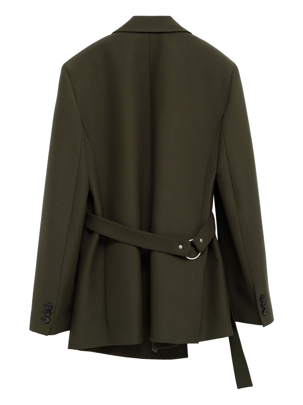 Loewe Women Wool Draped Blazer Jacket LOEWE