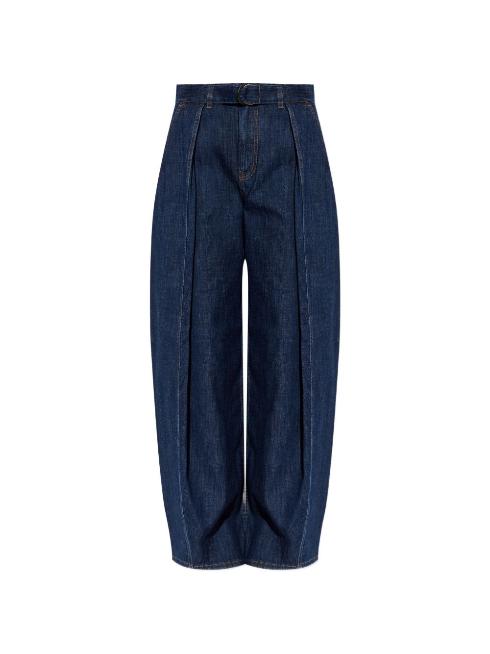 Loewe Women Belted Wide-Leg Denim Jeans LOEWE