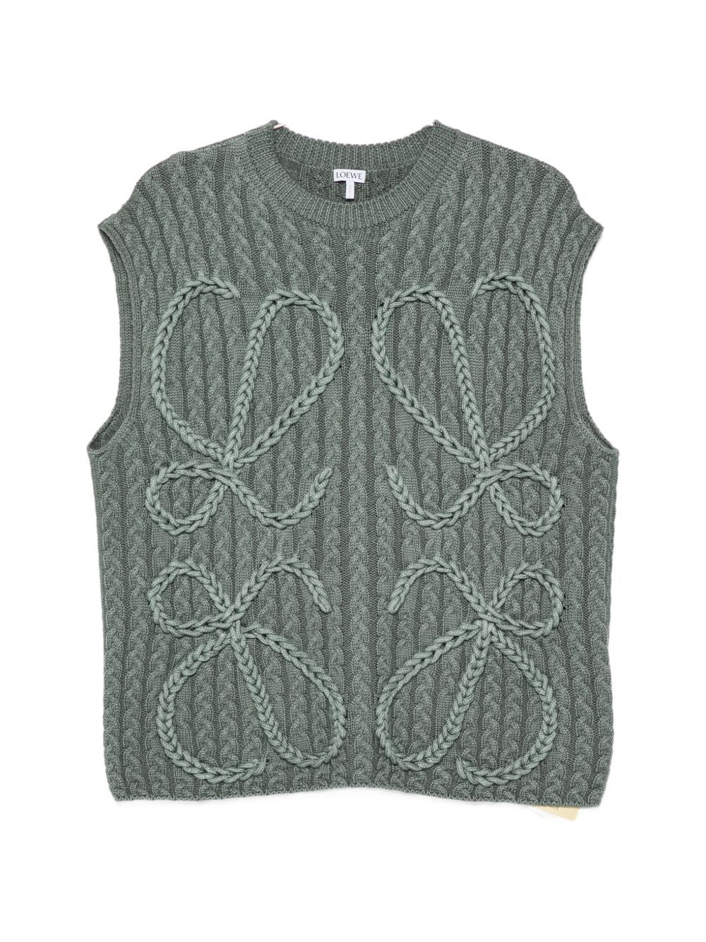 Loewe Women Anagram Wool Vest LOEWE
