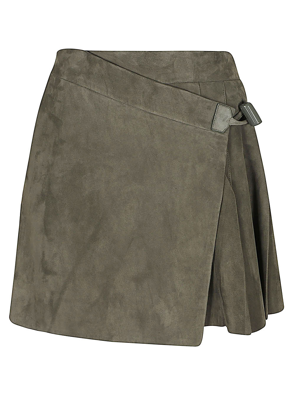 Loewe Women Suede Mini Skirt LOEWE