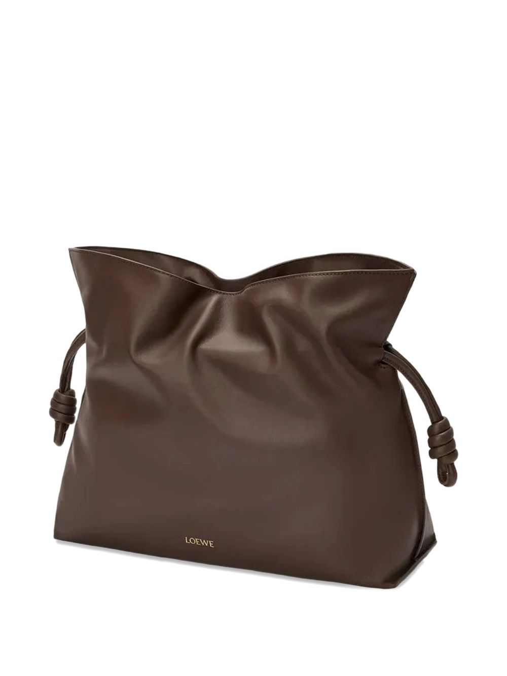 Loewe Women Flamenco Large Leather Clutch LOEWE