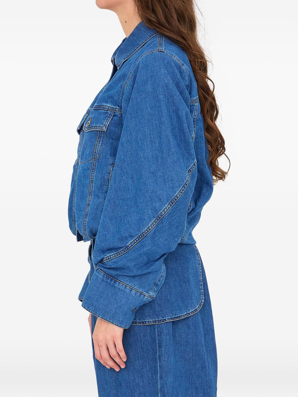 Loewe Women Denim Cotton Jacket