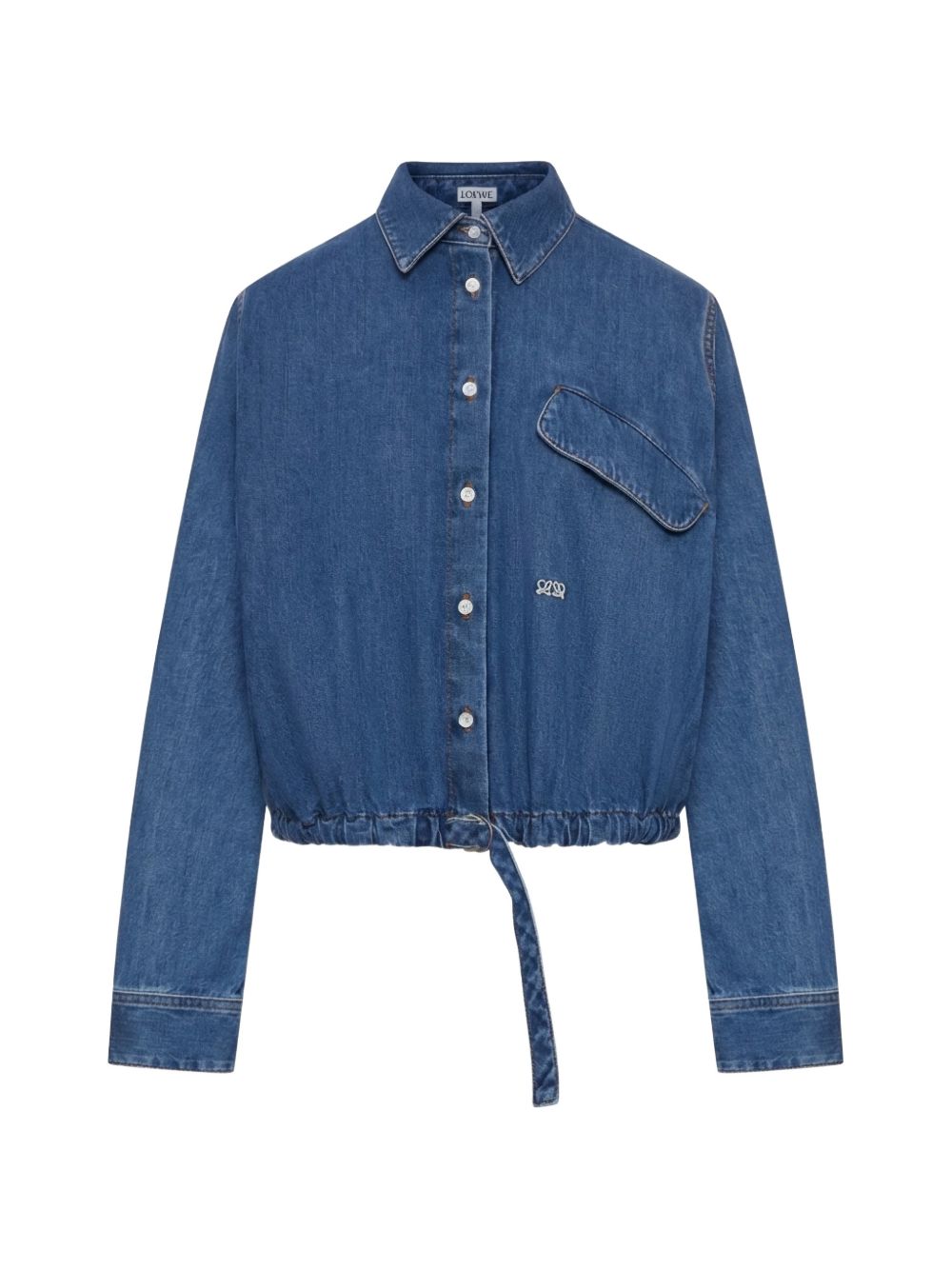 Loewe Women Denim Cotton Shirt LOEWE