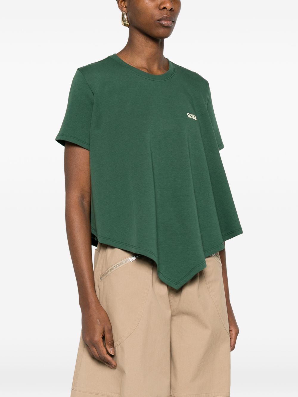 Loewe Women Logo Cotton T-Shirt LOEWE