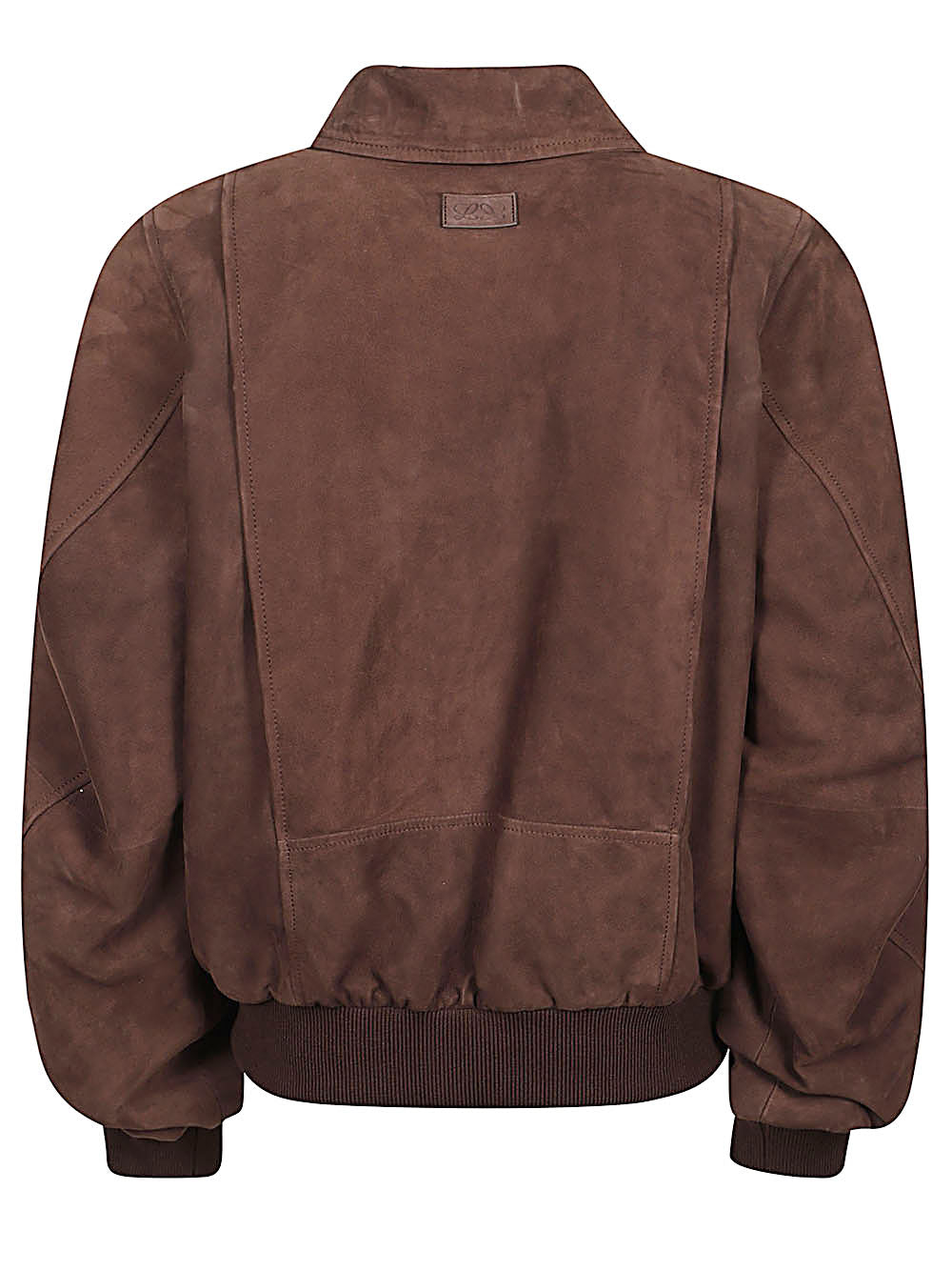 Loewe Women Suede Leather Bomber Jacket LOEWE