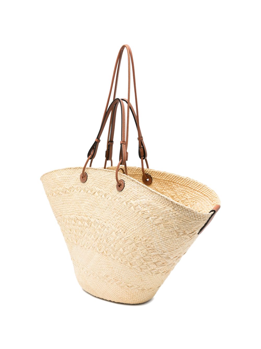 Loewe Paula's Ibiza Women Anagram Rafia Large Tote LOEWE