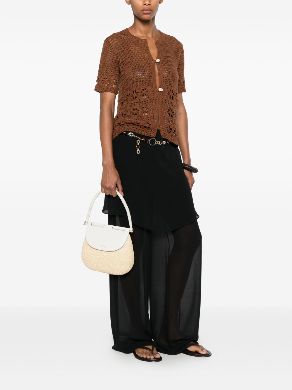Loewe Paula's Ibiza Women Pescador Medium Rafia Handbag LOEWE