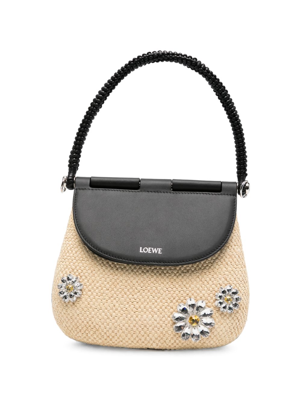 Loewe Paula's Ibiza Women Pescador Daisy Medium Rafia Handbag LOEWE