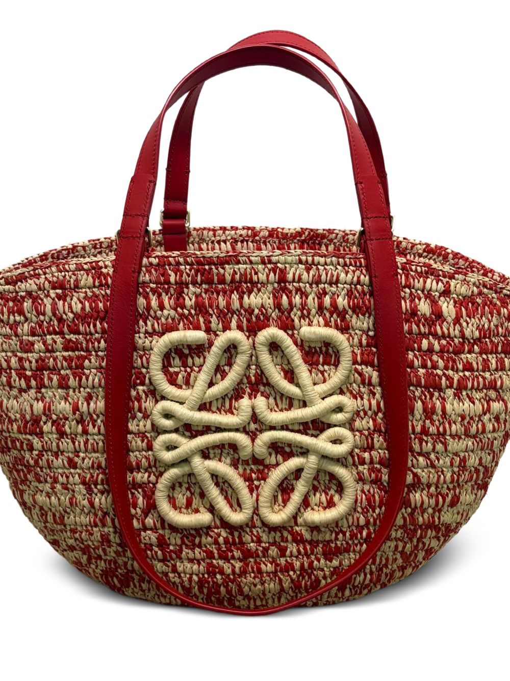 Loewe Paula's Ibiza Women Eclipse Medium Rafia Tote LOEWE