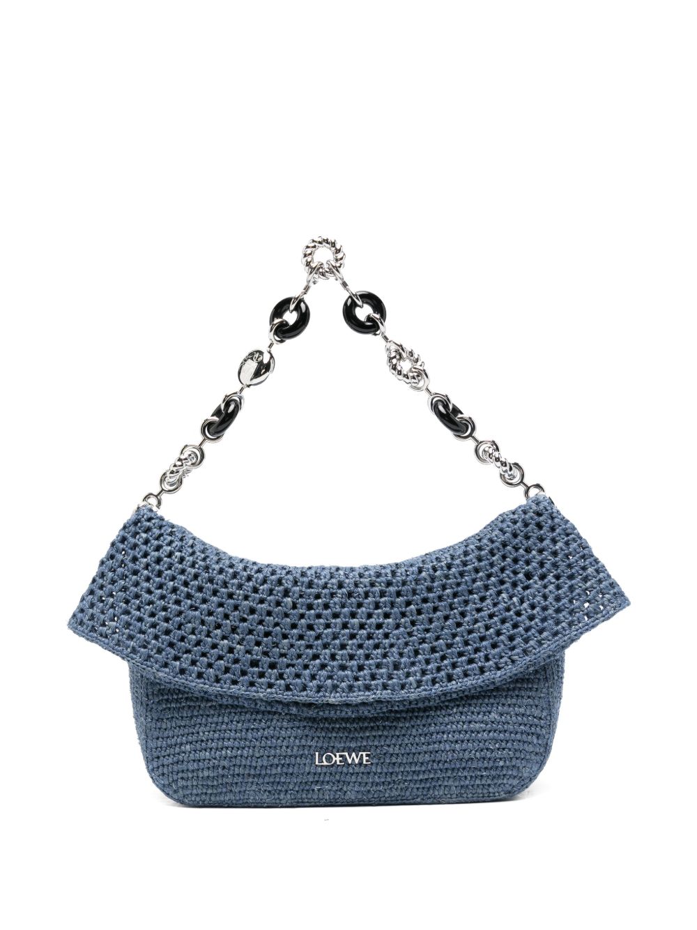 Loewe Paula's Ibiza Women Ola Crochet Medium Shoulder Bag LOEWE
