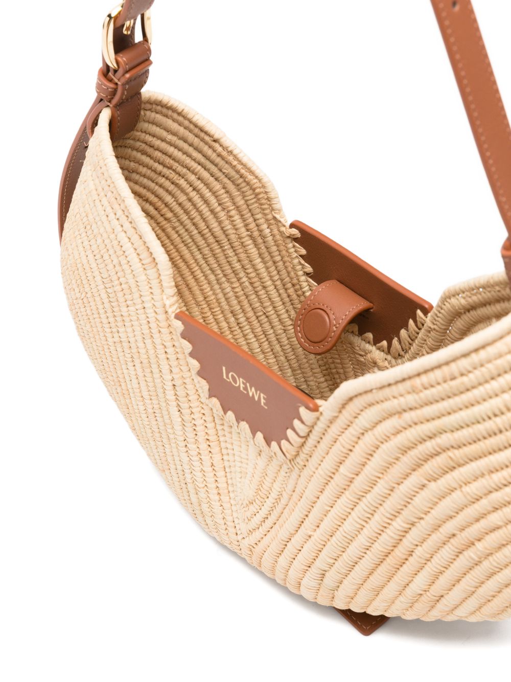 Loewe Paula's Ibiza Women Swing Medium Rafia Shoulder Bag LOEWE