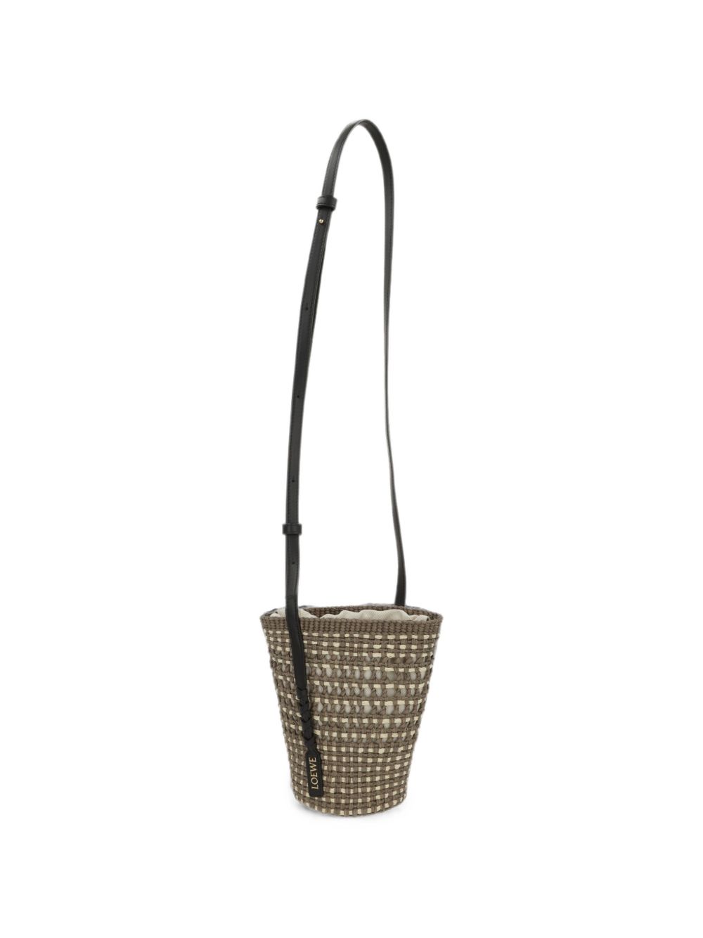 Loewe Paula's Ibiza Women Braid Rafia Bucket Bag LOEWE