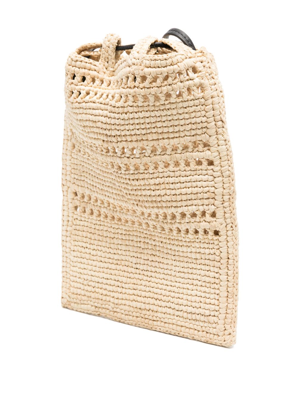 Loewe Paula's Ibiza Women Rafia Drawstring Pocket Mini Bag LOEWE
