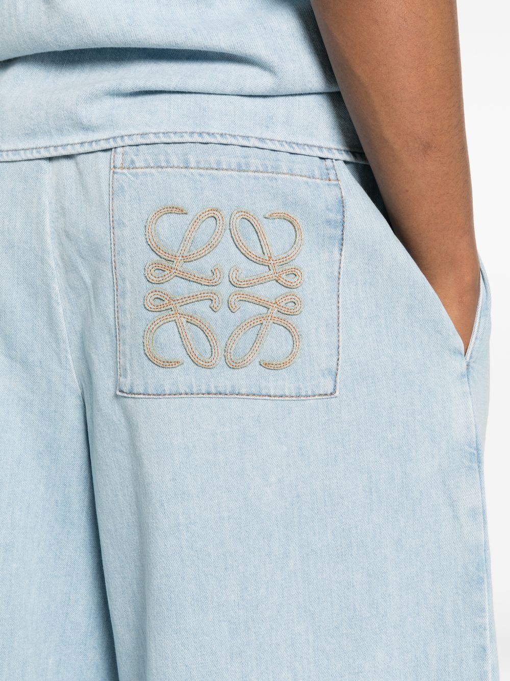 Loewe Paula's Ibiza Men Cotton Drawstring Trousers LOEWE