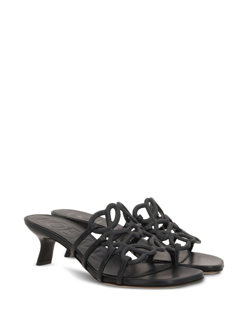 Loewe Paula's Ibiza Women Petal Anagram Leather Sandals LOEWE