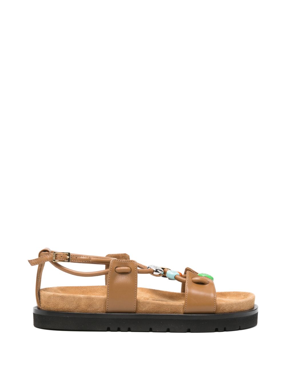 Loewe Women Pebble Fussbett Leather Sandals LOEWE