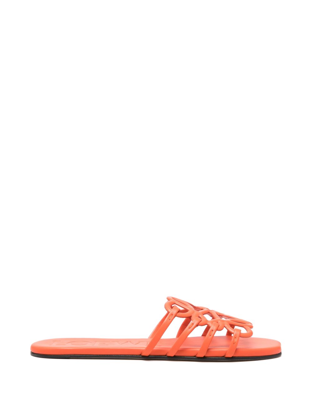 Loewe Women Paula's Ibiza Petal Anagram Leather Slides LOEWE