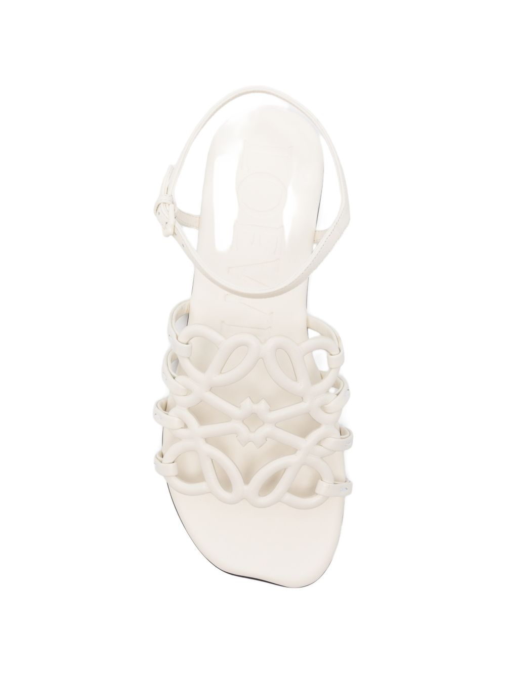 Loewe Paula's Ibiza Women Petal Anagram Leather Sandals LOEWE