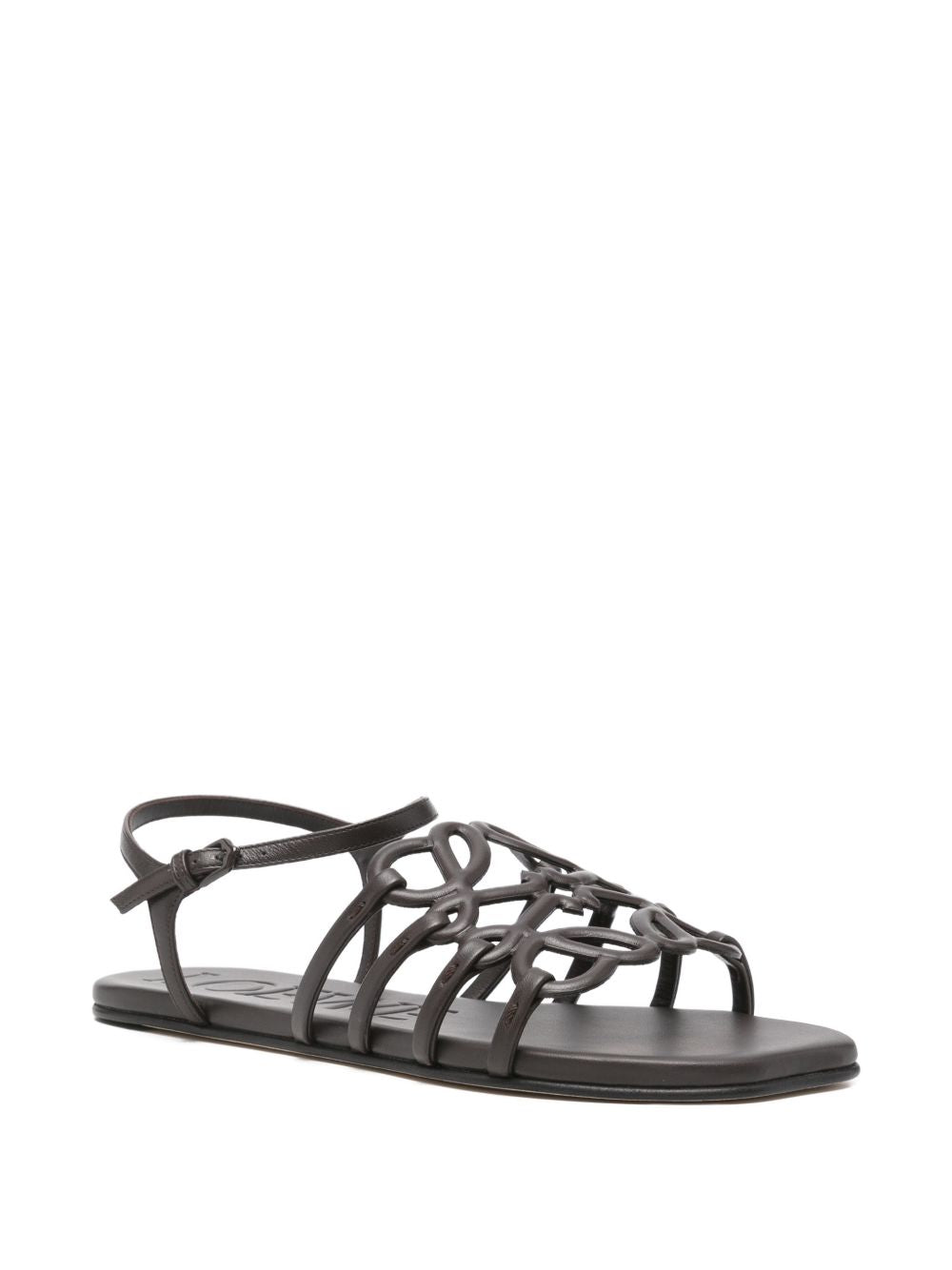 Loewe Paula's Ibiza Women Petal Anagram Leather Sandals LOEWE