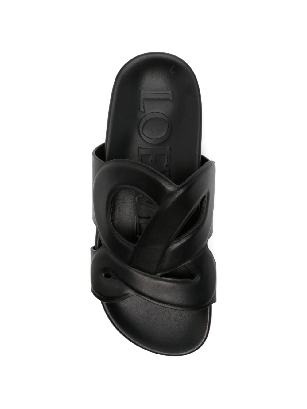 Loewe Men Paula's Ibiza Ease Monogram Leather Sandals LOEWE