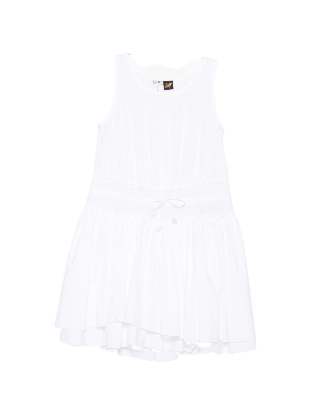 Loewe Paula's Ibiza Women Cotton Short Dress LOEWE