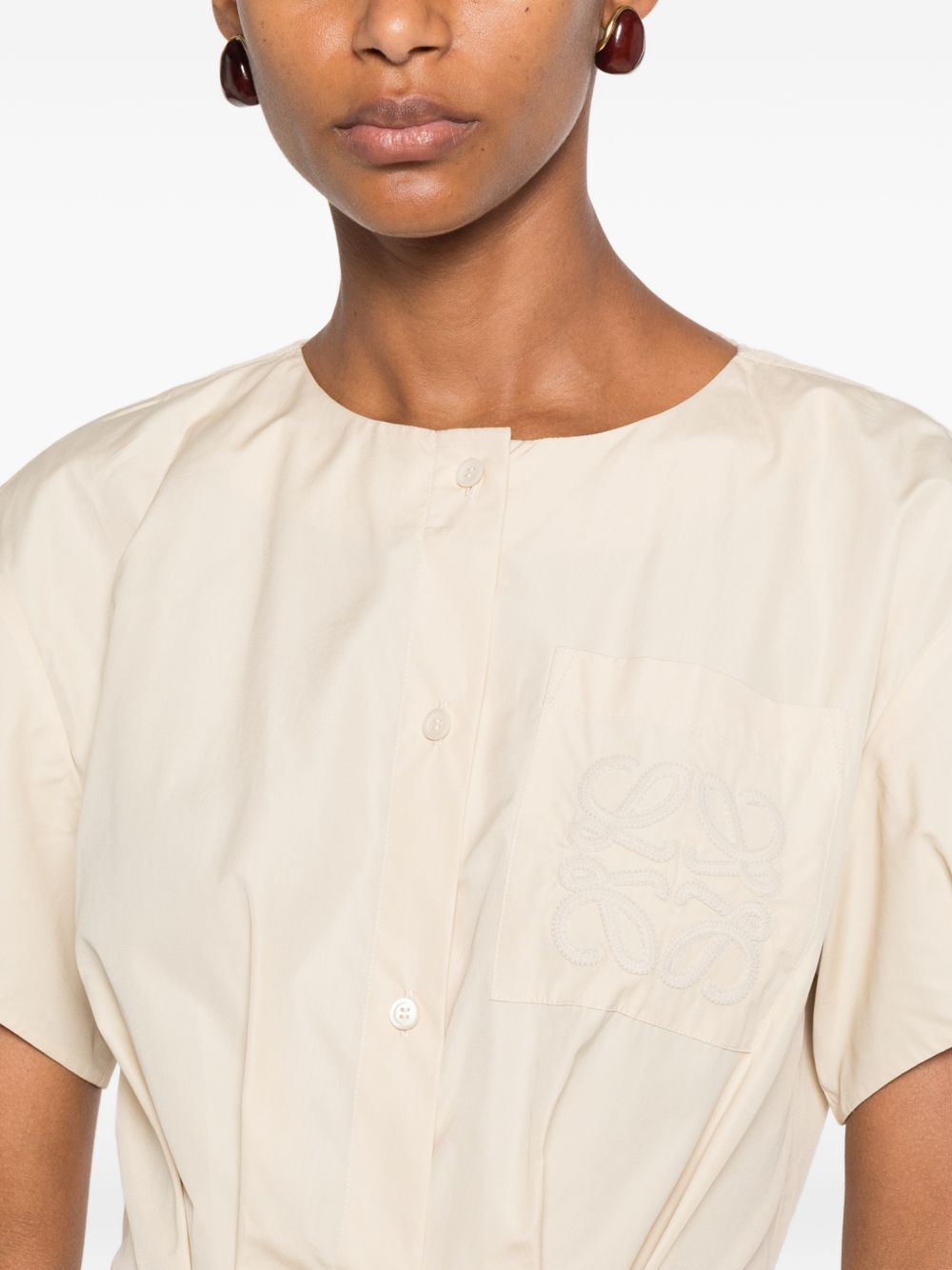 Loewe Paula's Ibiza Women Cotton Short Dress LOEWE