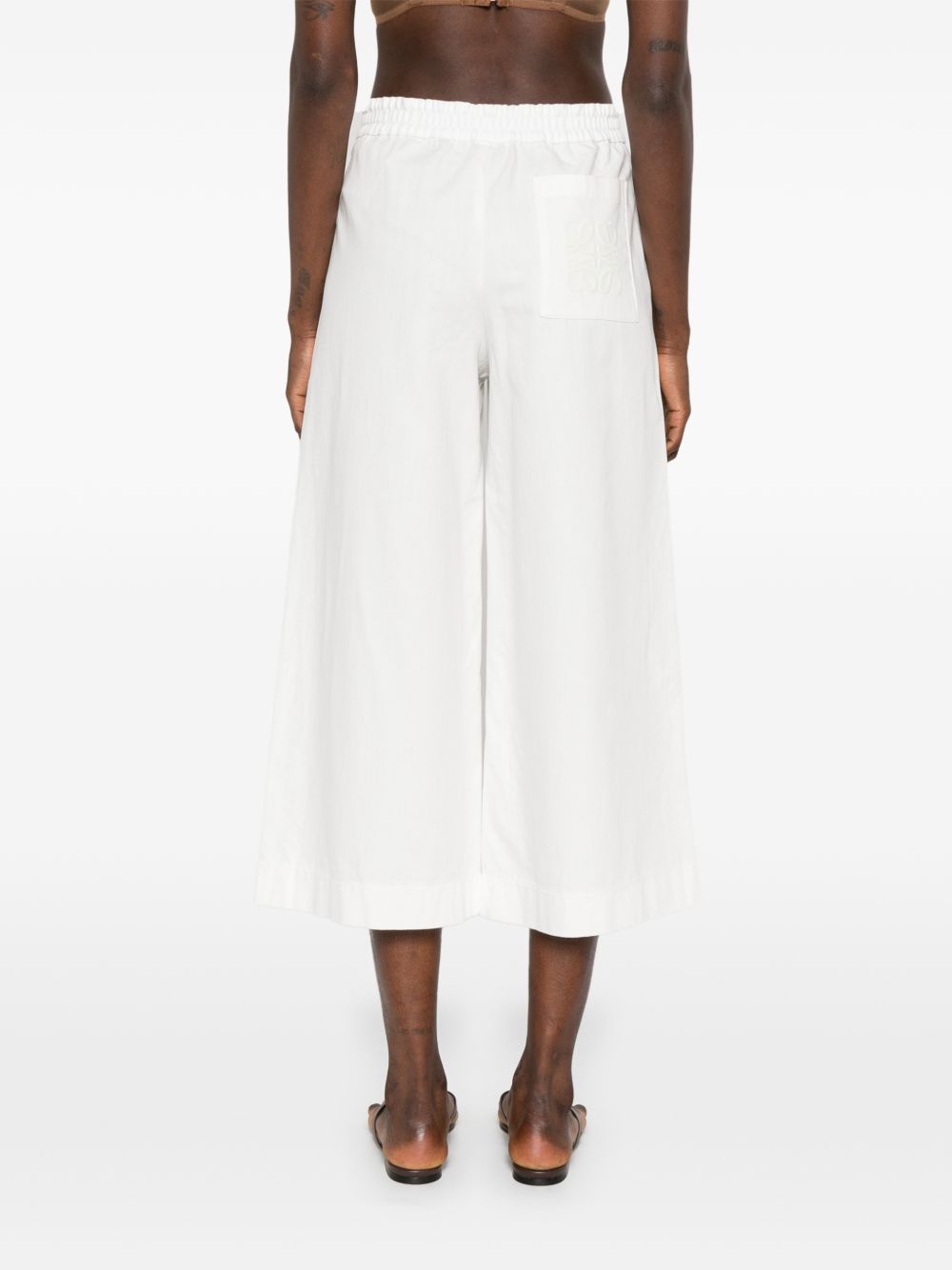 Loewe Paula's Ibiza Women Cropped Denim Jeans LOEWE