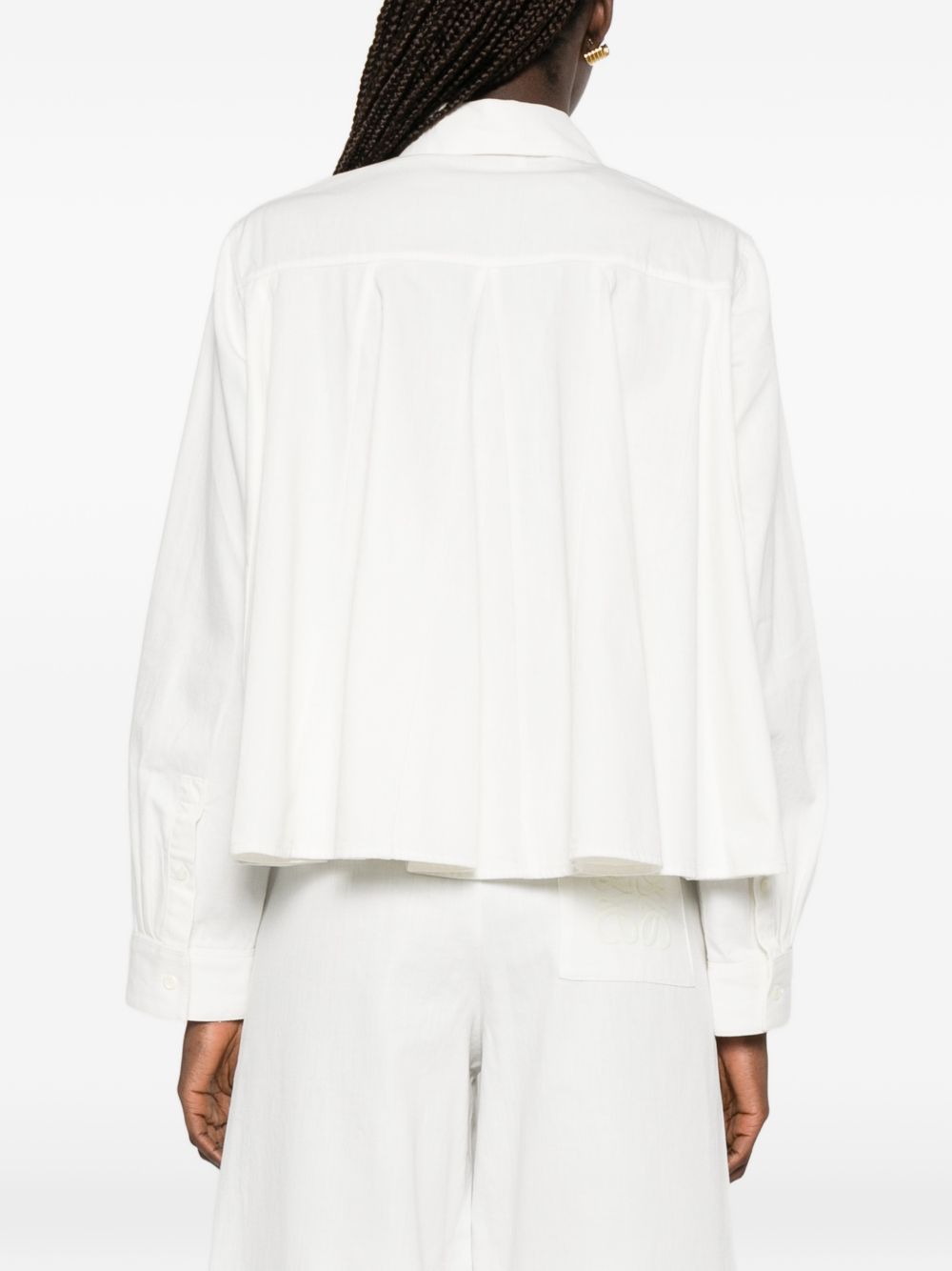 Loewe Paula's Ibiza Women Denim Cotton Shirt LOEWE