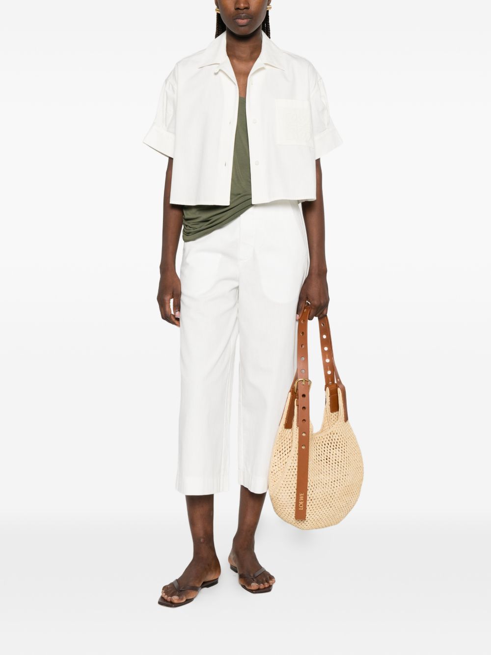 Loewe Women Denim Cotton Shirt LOEWE