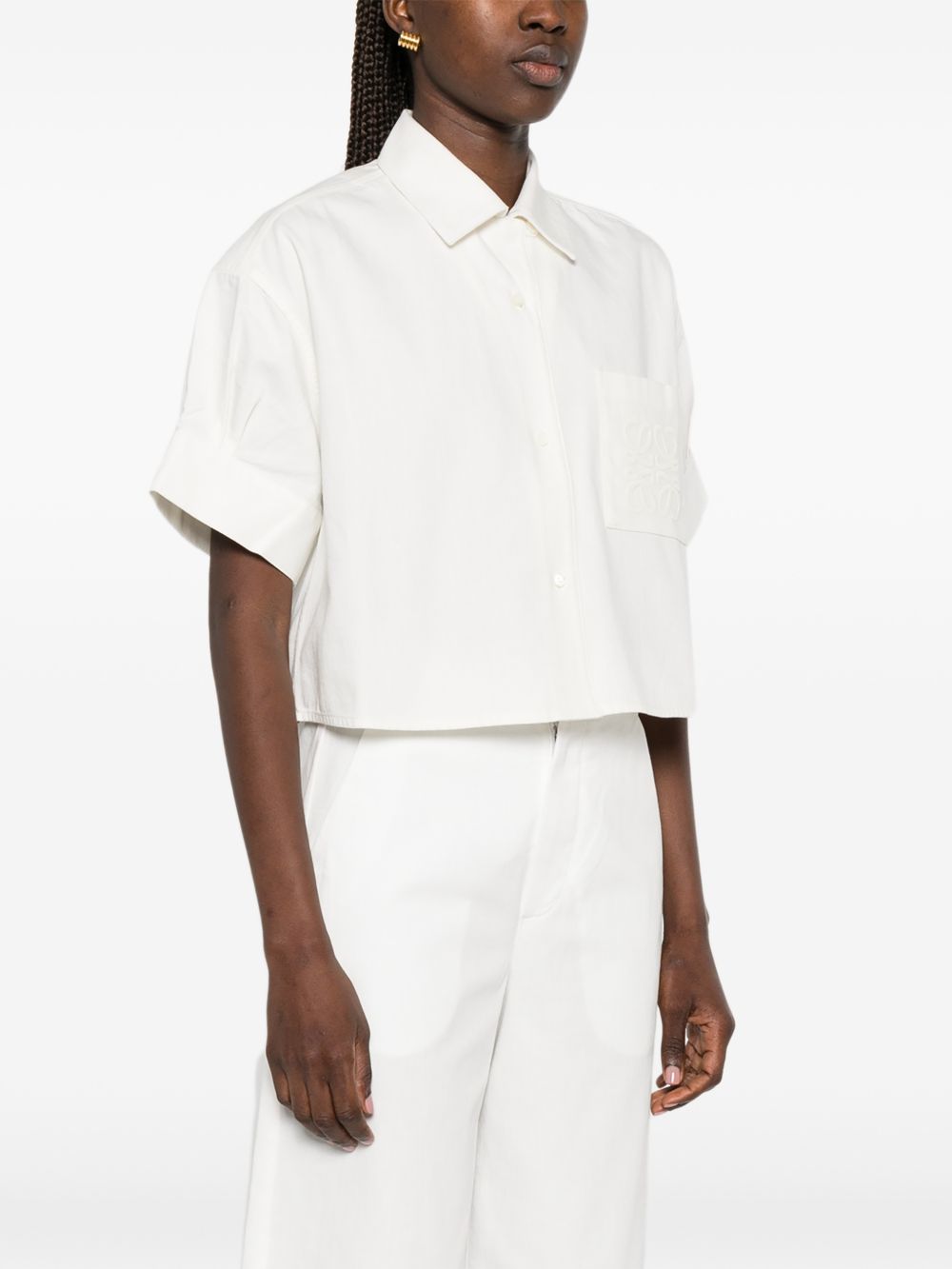 Loewe Women Denim Cotton Shirt LOEWE