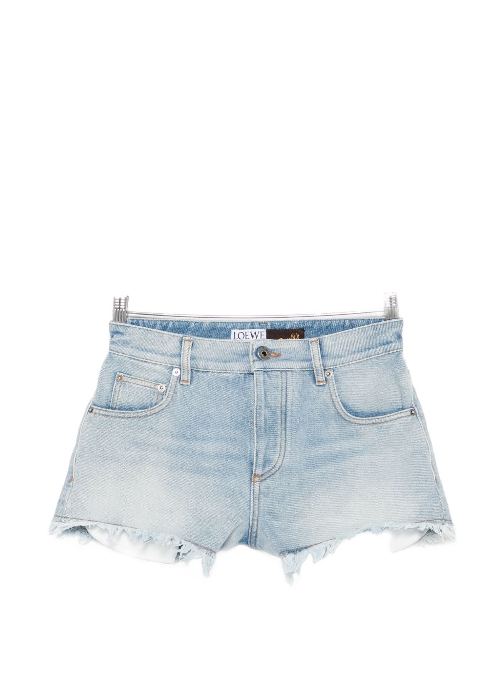 Loewe Paula's Ibiza Women Denim Cotton Shorts LOEWE