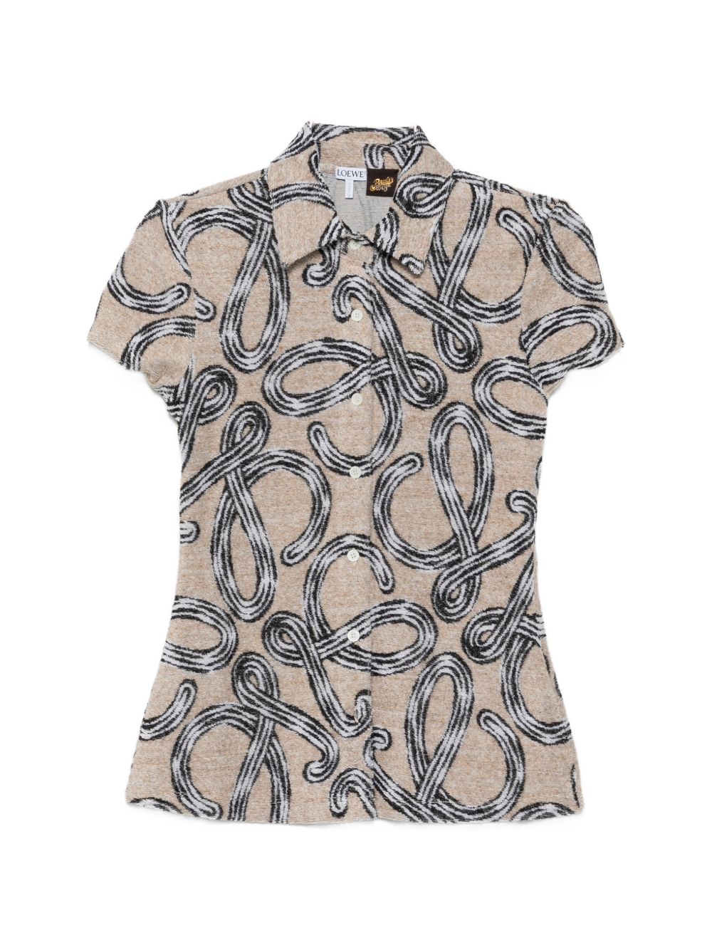 Loewe Paula's Ibiza Women Cotton Blend Printed Shirt LOEWE