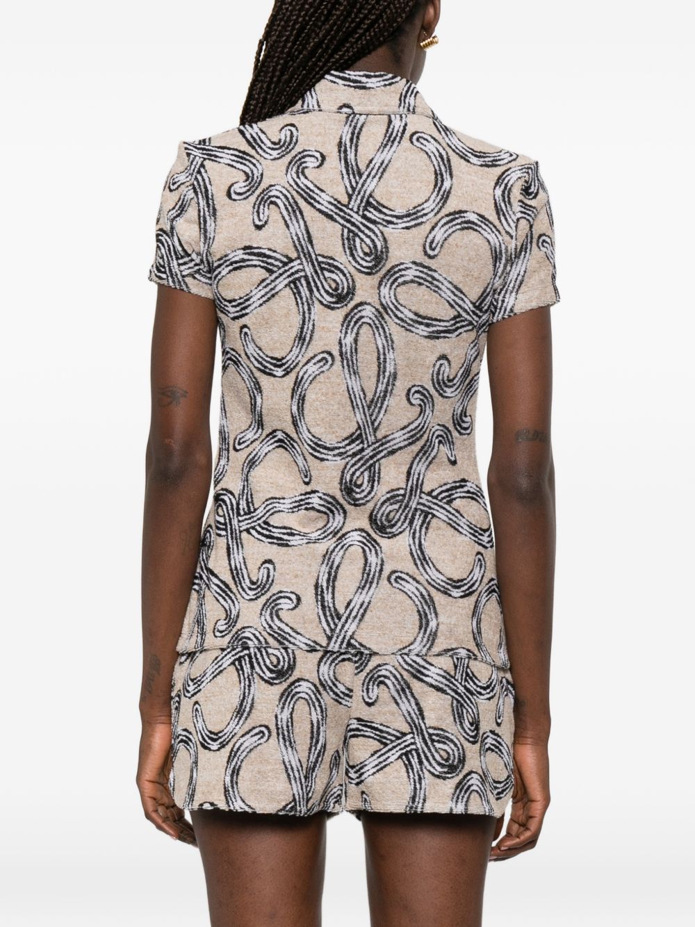 Loewe Paula's Ibiza Women Cotton Blend Printed Shirt LOEWE