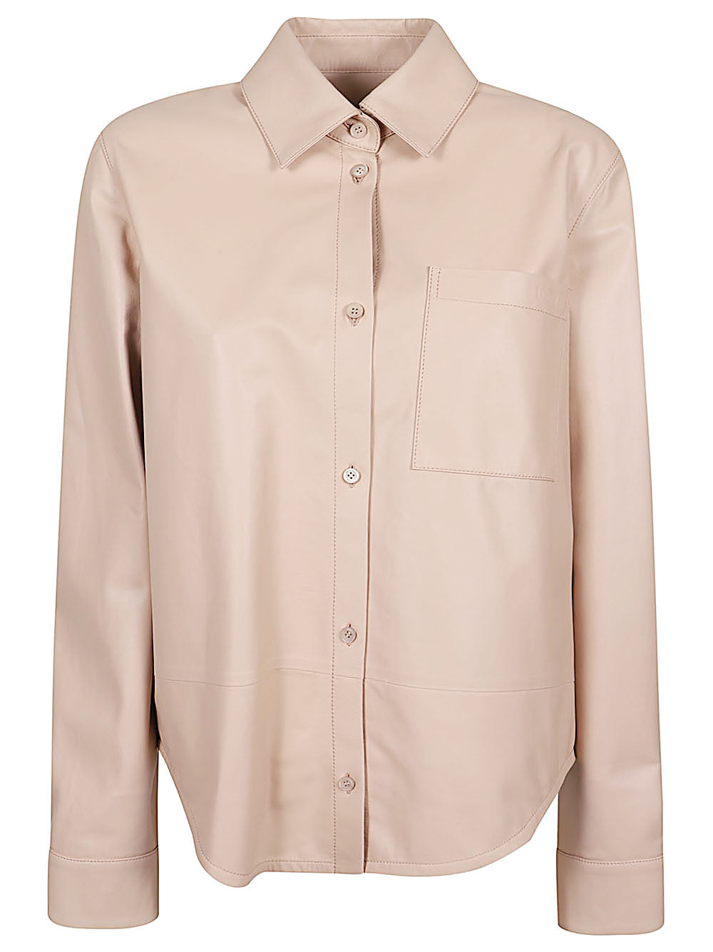 Loewe Paula's Ibiza Women Leather Shirt LOEWE