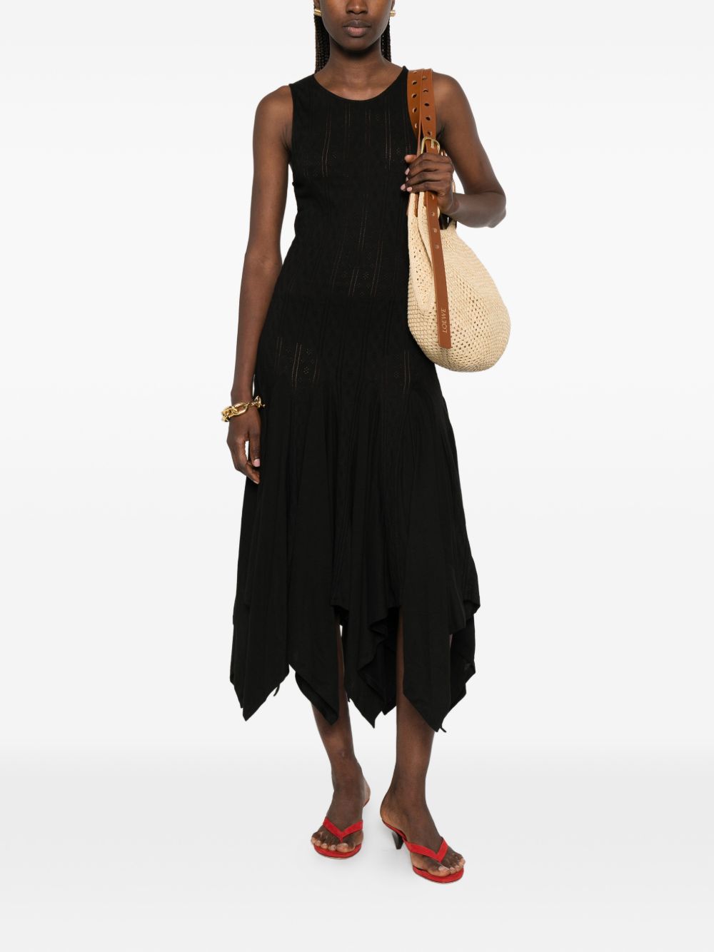 Loewe Paula's Ibiza Women Cotton Long Dress