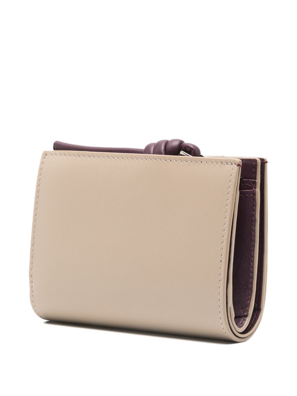 Loewe Women Knot Leather Compact Wallet LOEWE