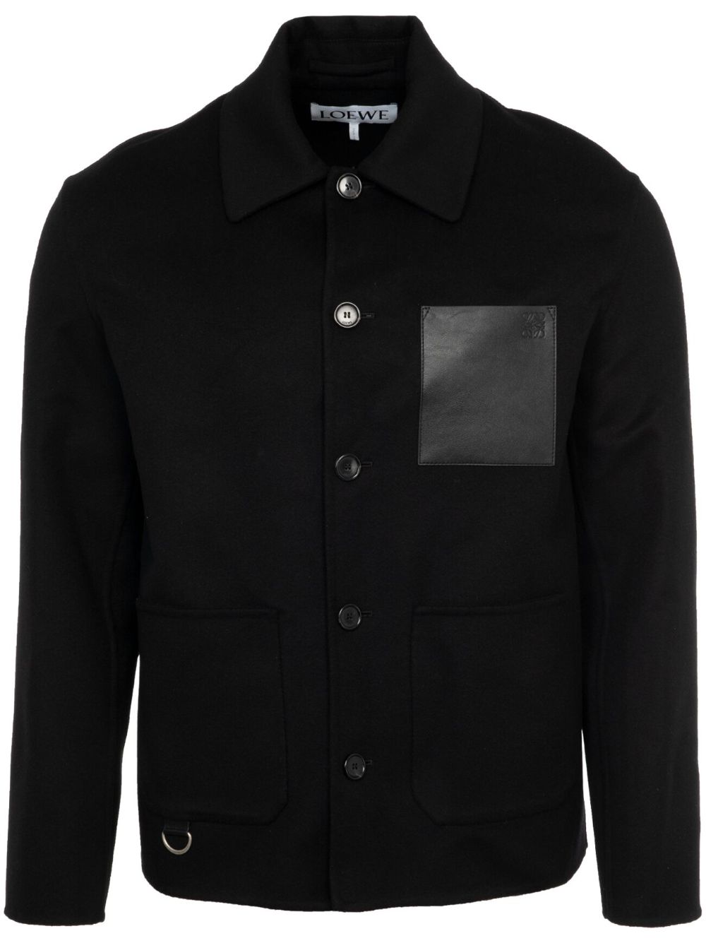 Loewe Men Wool And Cashmere Workwear Jacket LOEWE
