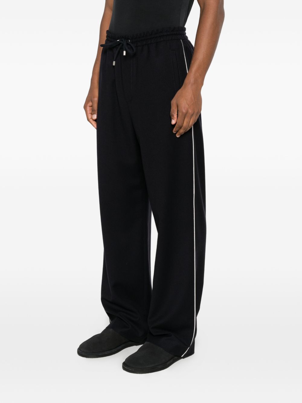 Loewe Men Wool Drawstring Trousers LOEWE