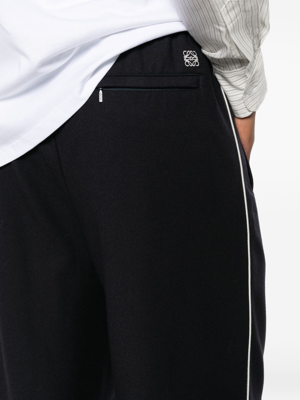 Loewe Men Wool Drawstring Trousers LOEWE