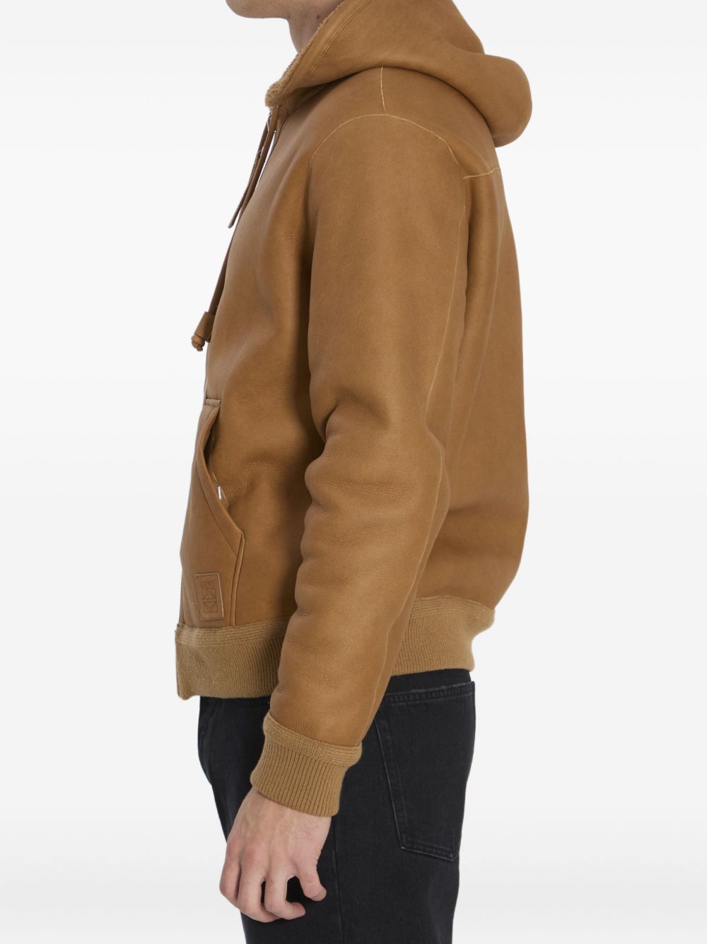 Loewe Men Shearling Leather Jacket LOEWE