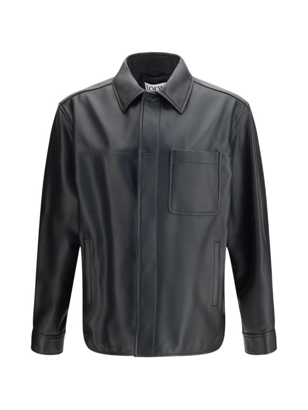 Loewe Men Leather Shirt LOEWE