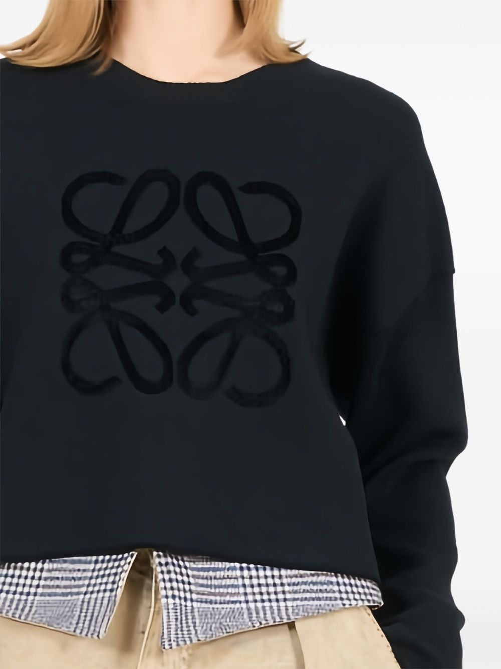 Loewe Women Anagram Crewneck Sweater LOEWE