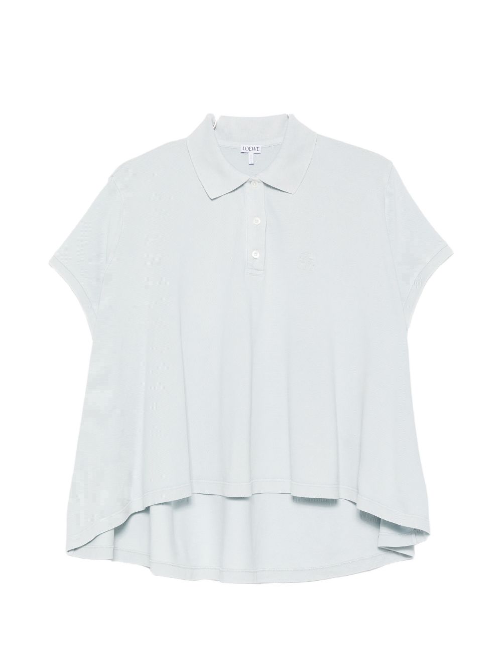 Loewe Women Anagram Cotton Polo Shirt LOEWE