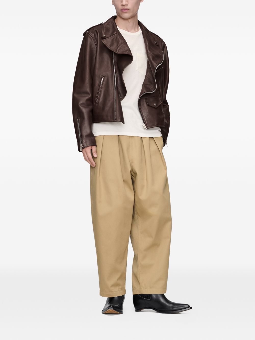 Maison Margiela Men Taped Cotton T-Shirt MAISON MARGIELA