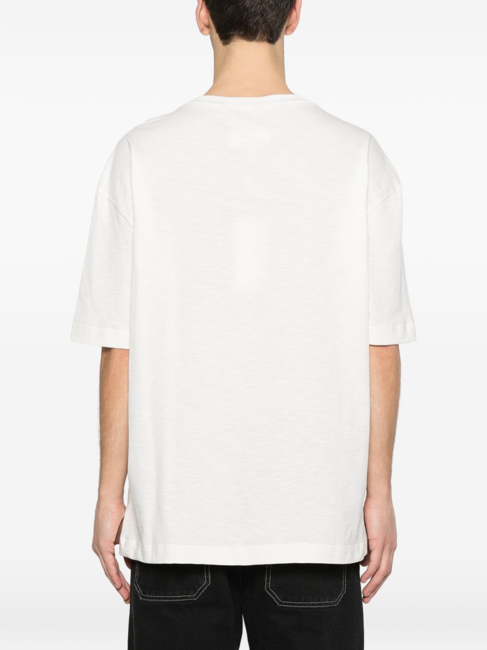 Maison Margiela Men Logo Cotton T-Shirt MAISON MARGIELA